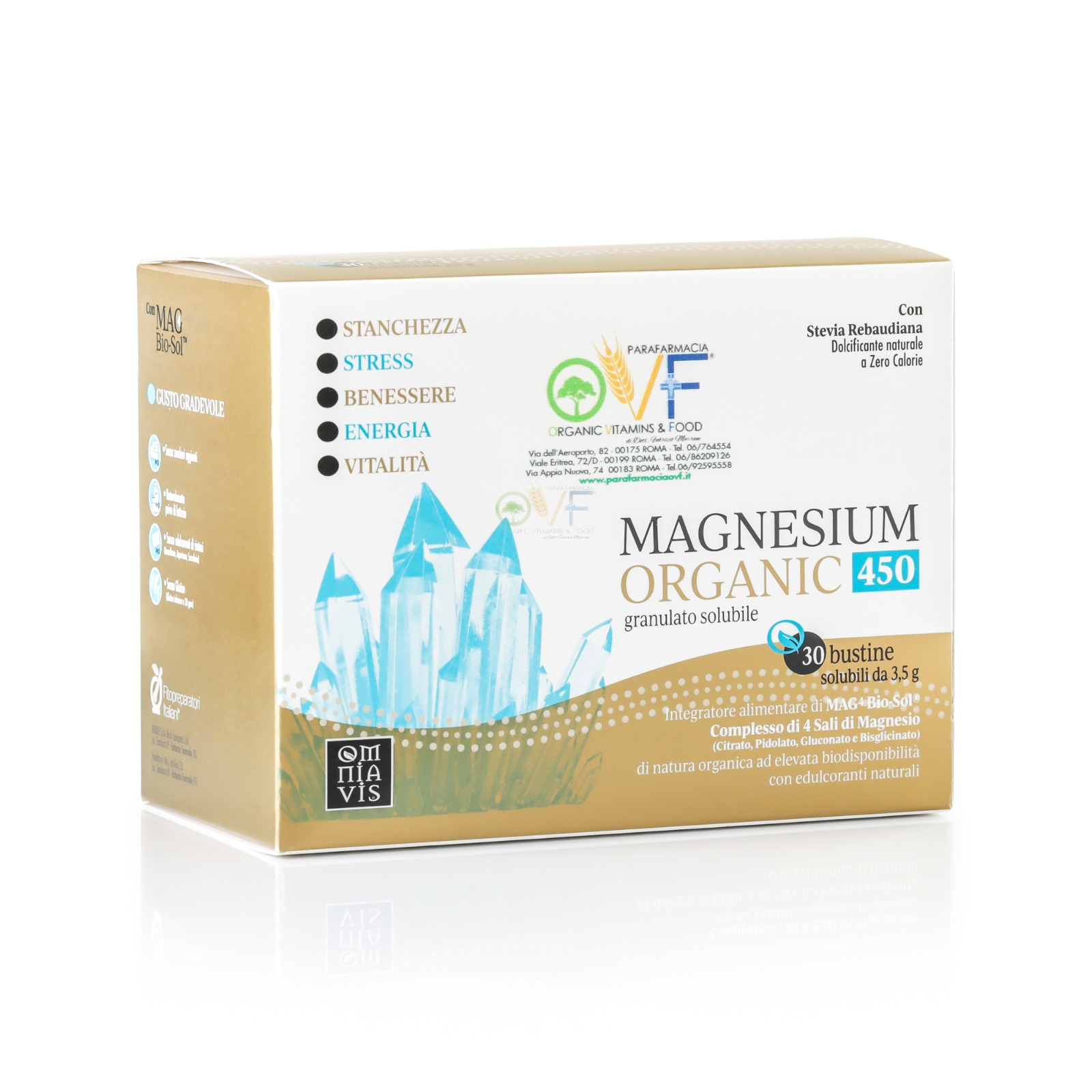 2+1 Ovf Magnesium Organic 450 30bust