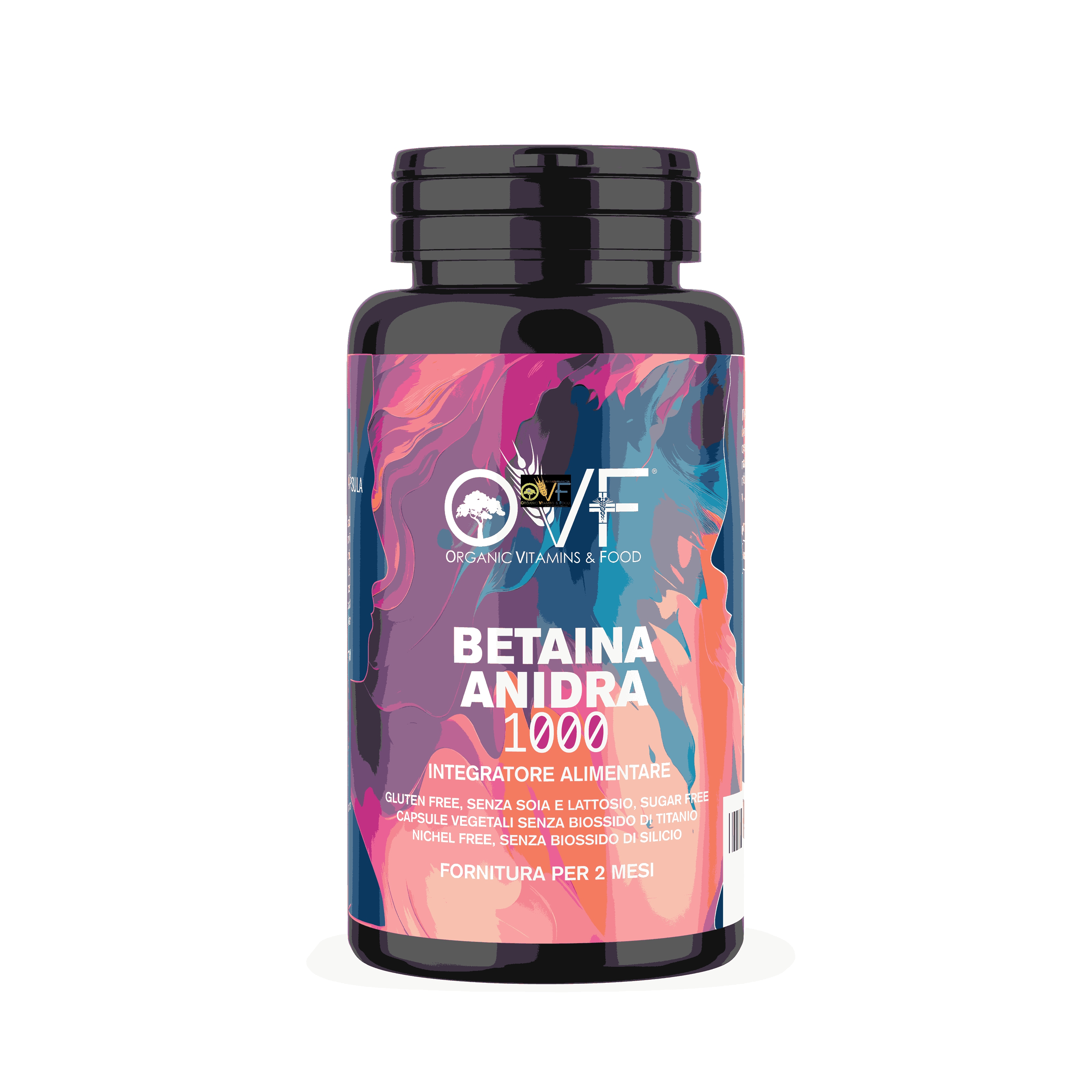 OVF BETAINA ANIDRA 1000 MG 60 CPS