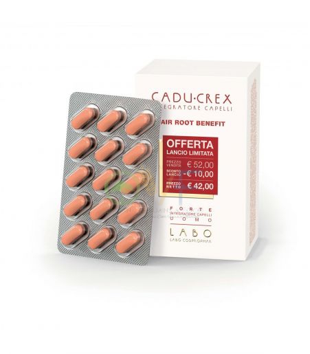 Labo Crescina Cadu-crex Hair Root Benefit Uomo Integratore anticaduta 60 cpr