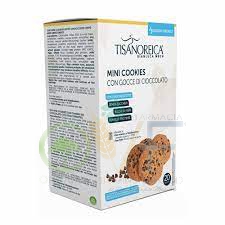 Tisanoreica Mini Cookies con gocce di cioccolato 20 biscotti