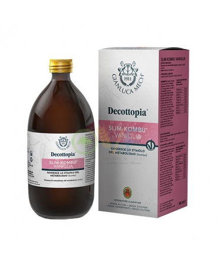 GIANLUCA MECH DECOTTOPIA SLIM-KOMBU VANIGLIA 500ML