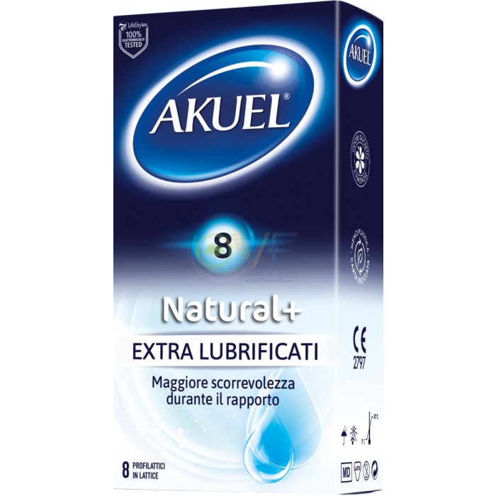 Akuel Extra Lubrificanti 8 pezzi