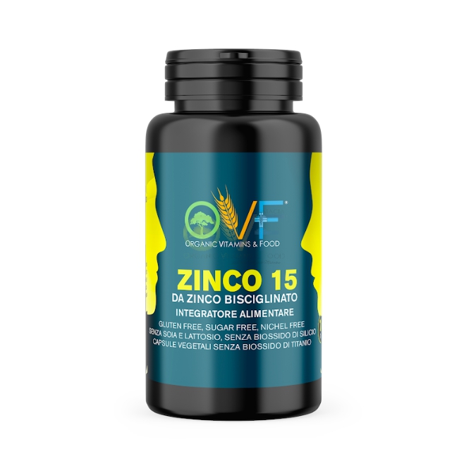 Ovf Zinco Bisglicinato 15 mg 60 cps