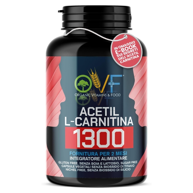 Ovf Acetil L Carnitina 1300