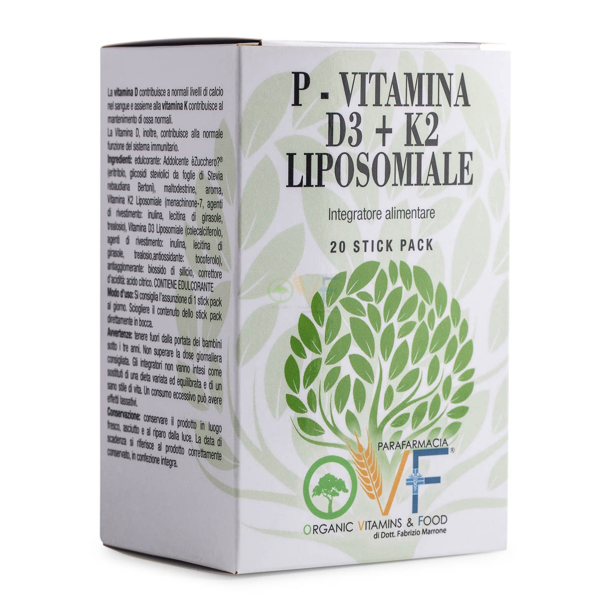 Ovf P-Vitamina D3+K2 Liposomiale