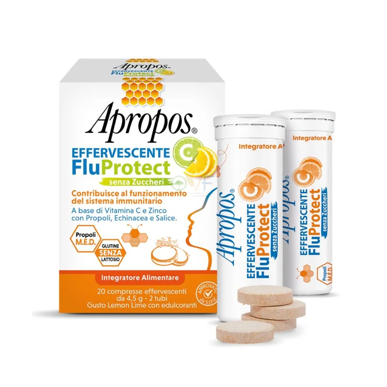 Apropos Efferv C Flu Sz 20 cpr