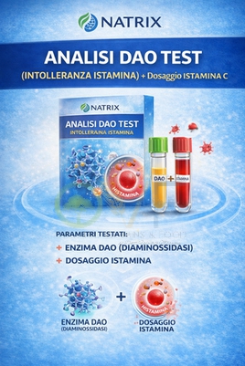 ANALISI DAO TEST (INTOLLERANZA ISTAMINA) + DOSAGGIO ISTAMINA C