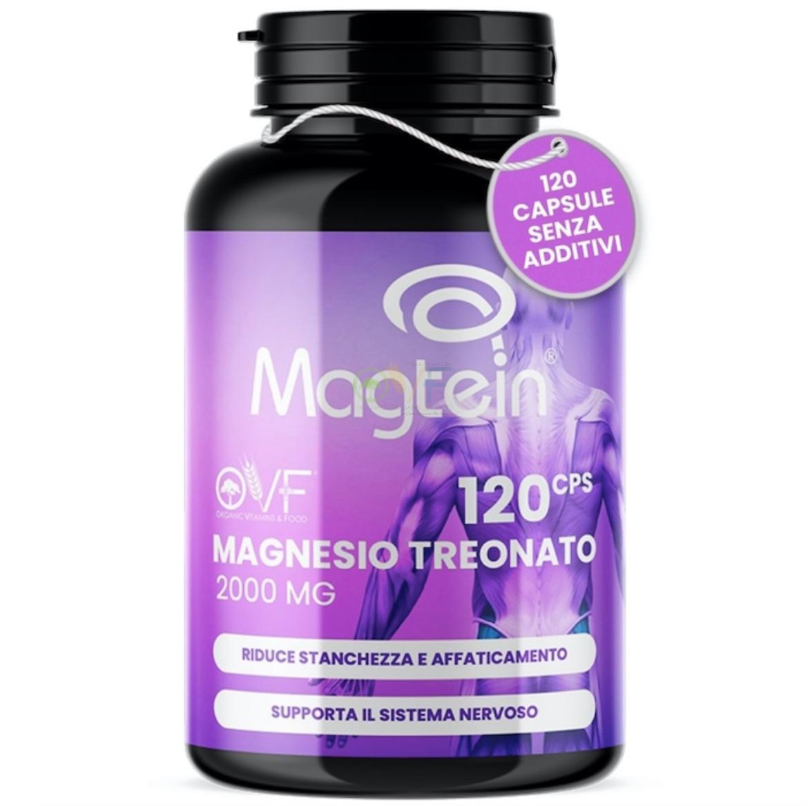 Ovf Magtein puro Magnesio Treonato 2000 mg 120 cps