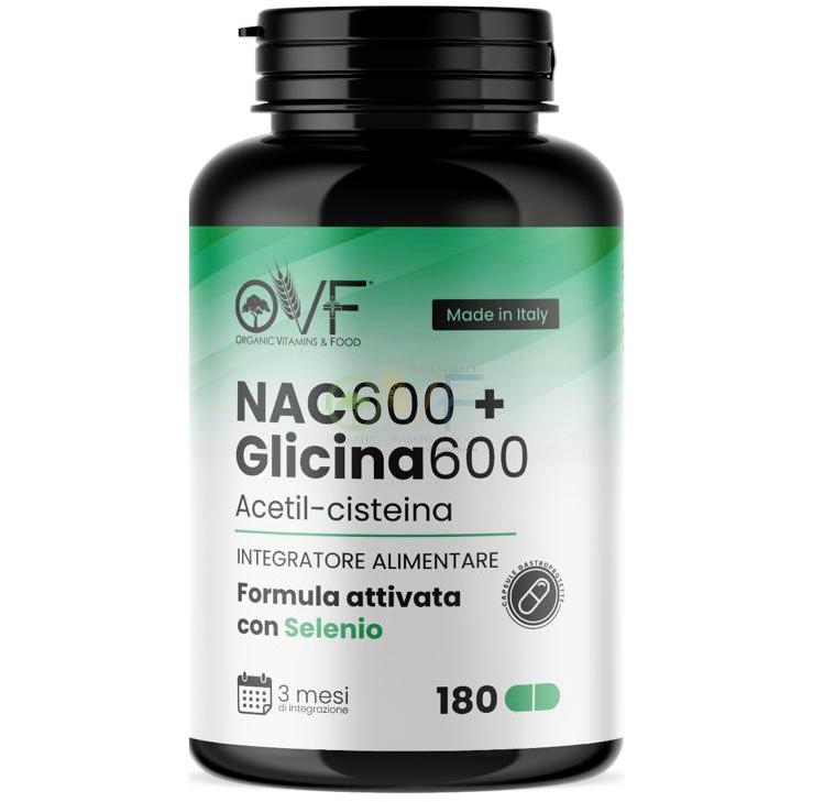 Ovf Nac 600 con Glicina e Selenio 180 cps