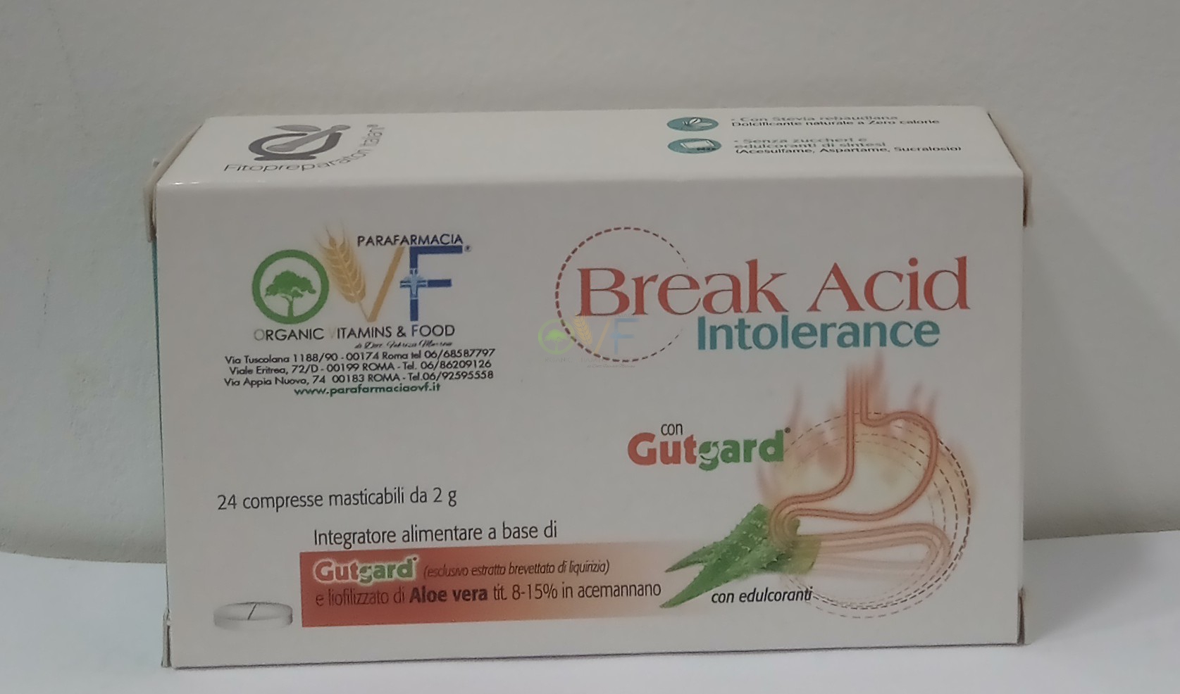 Ovf Break Acid Intolerance 24cpr