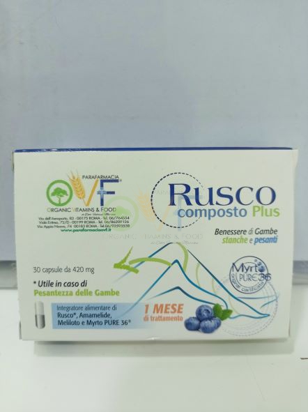 Ovf Rusco Composto Plus 30cps