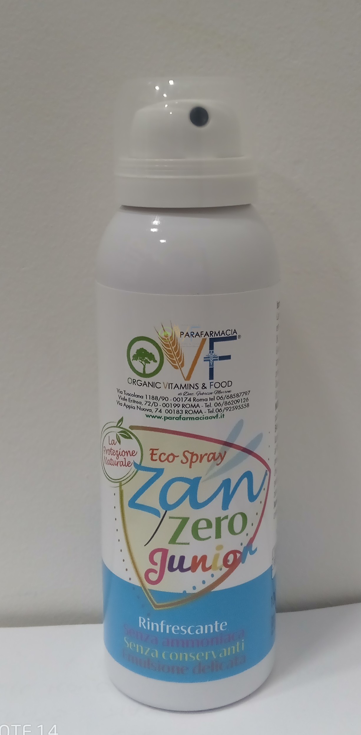 Ovf Zanzero Junior Spray 100ml