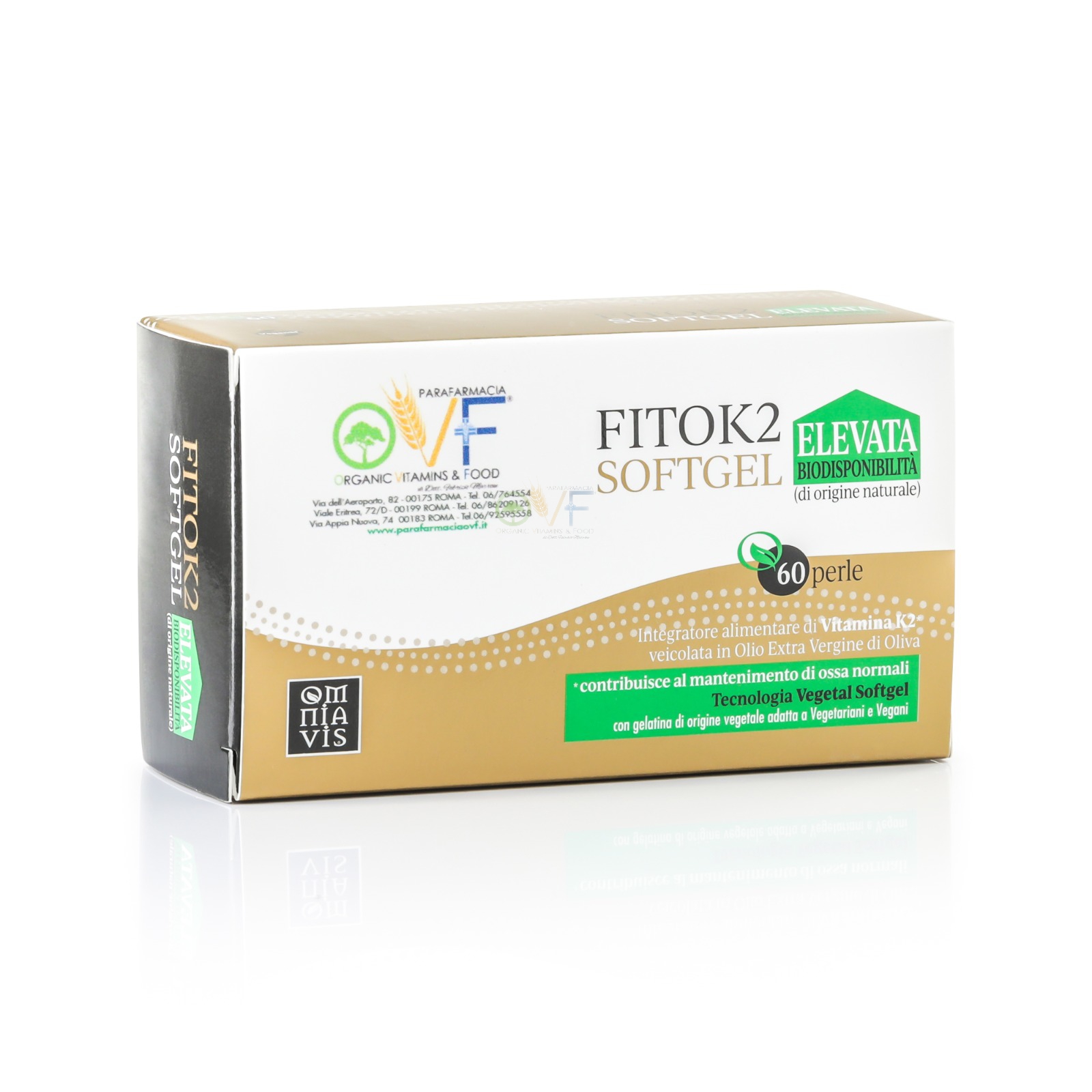 Ovf B Fito K2 60prl Vegan Softgel