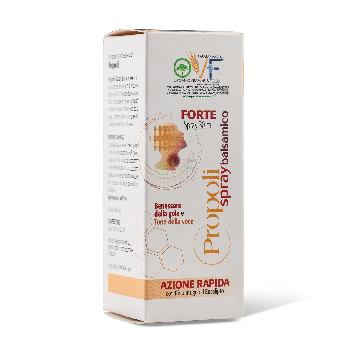 Ovf Propoli Spray Balsamico 45%