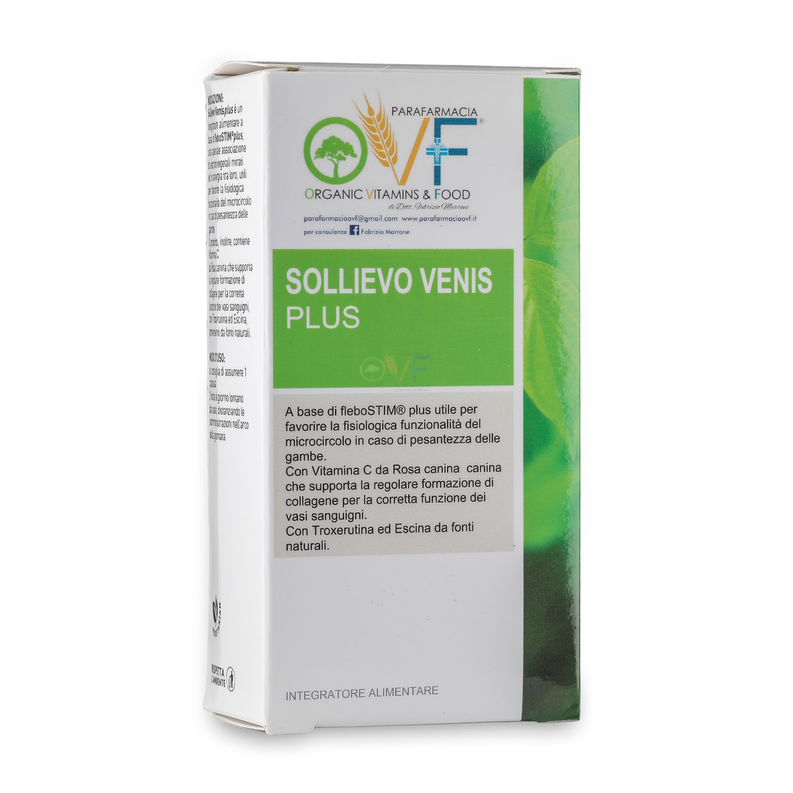 Ovf Sollievo Venis Plus 60 Cps