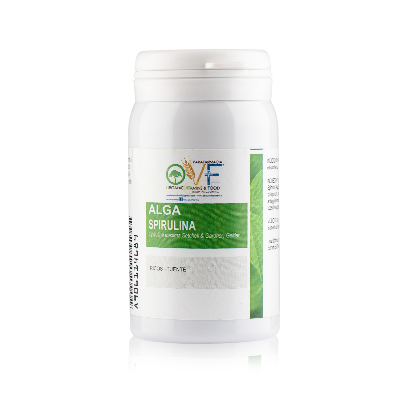 Ovf Alga Spirulina 60cps 450mg