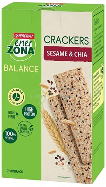 Enervit Enerzona Enerzona Crackers Ses&chia Box