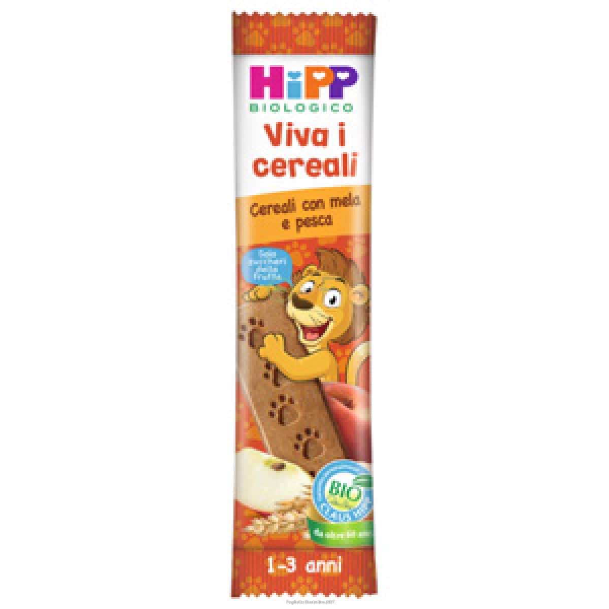 Hipp Bio Bar Crl Mela/pesca20g