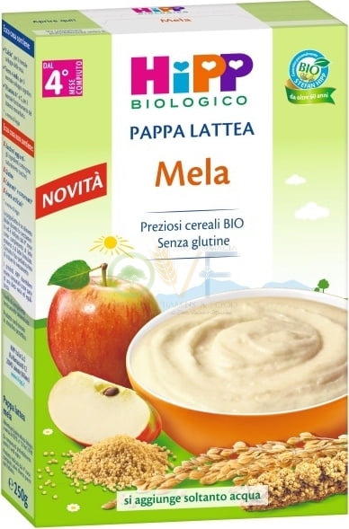 Hipp Italia Hipp Bio Pappa Lattea Mela250g