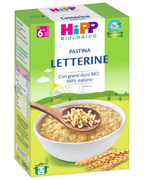 Hipp Italia Hipp Bio Pastina Letterine320g