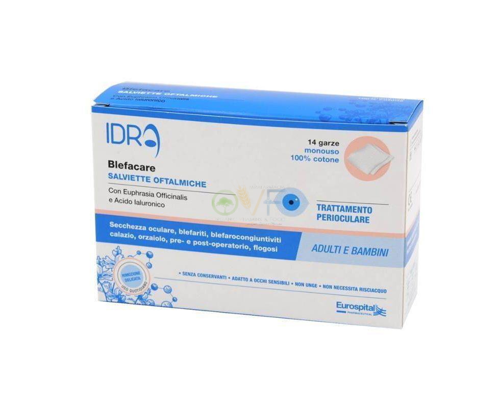 Eurospital Blefacare Idra Garze Ocul 14pz