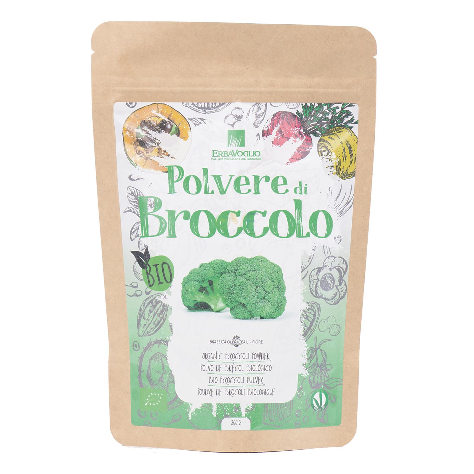 Erbavoglio Bio Broccolo Polv Bio 200g