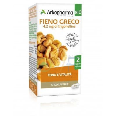 Arkofarm Arkocapsule Arkocps Fieno Greco Bio 40cps