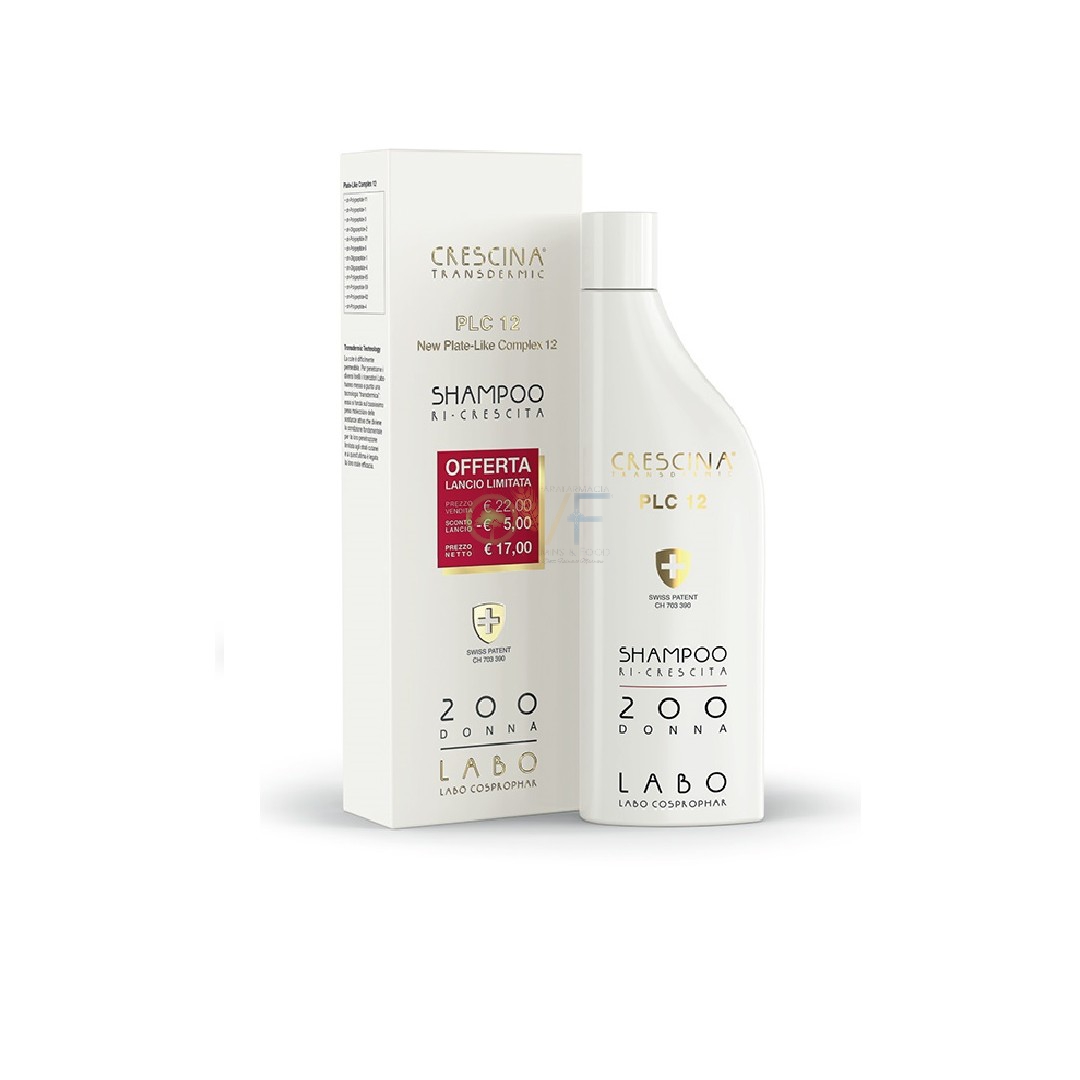 Labo International Shampoo Crescina Ricresc 200 D