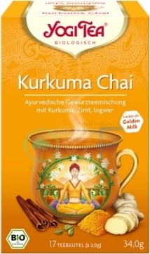 Yogi Tea Yogi Tea Curcuma Chai Infus34g
