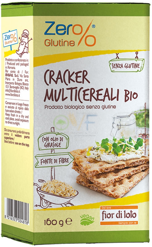 Biotobio Zer% Glutine Crackers Multicrl