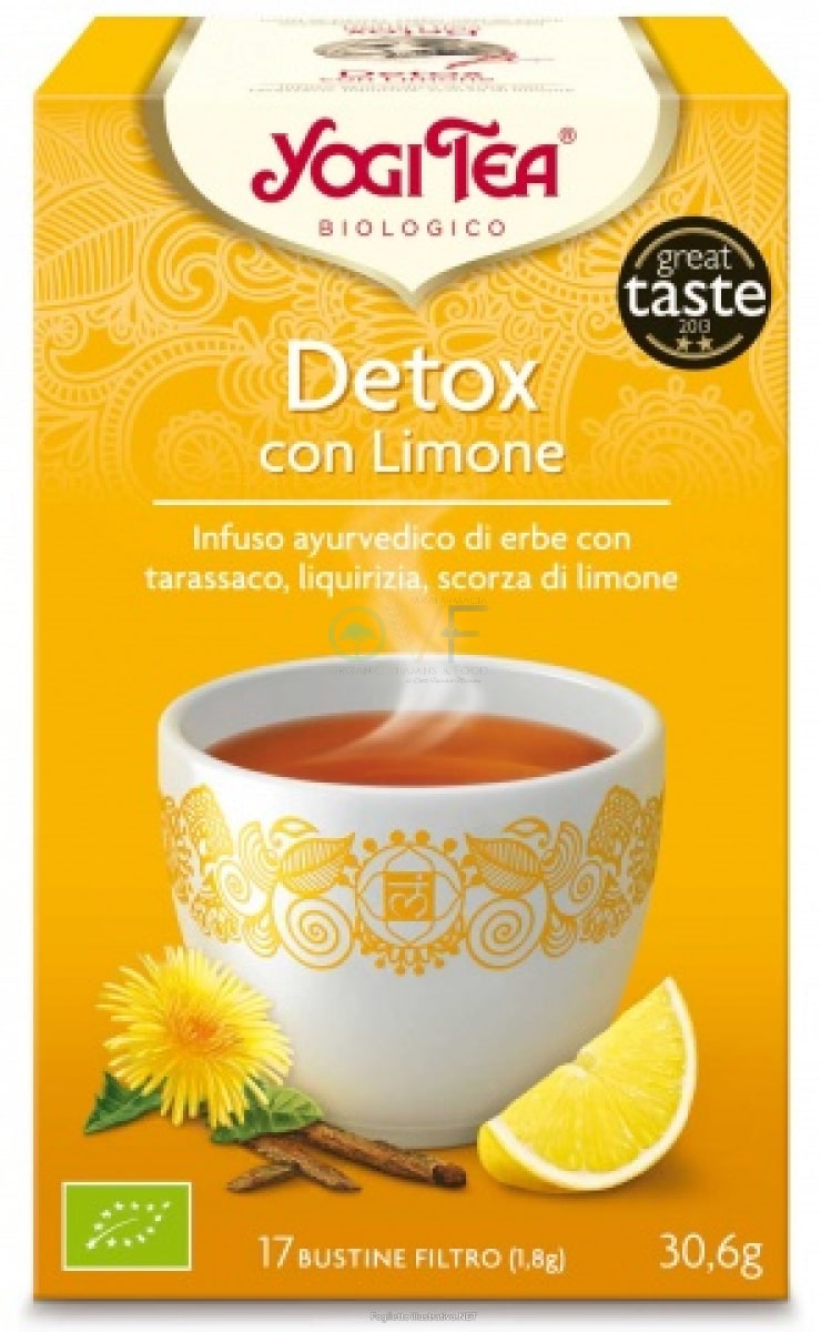 Yogi Tea Yogi Tea Detox Limone Bio 17fi