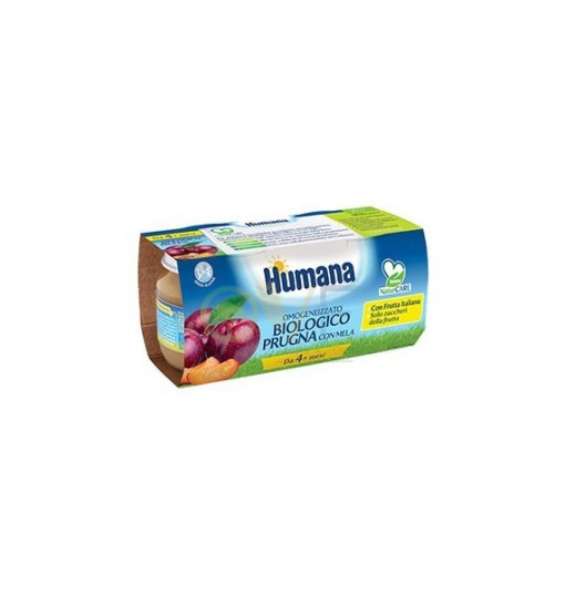 Humana Io&bio Humana Omog Prugna Bio 4x100g