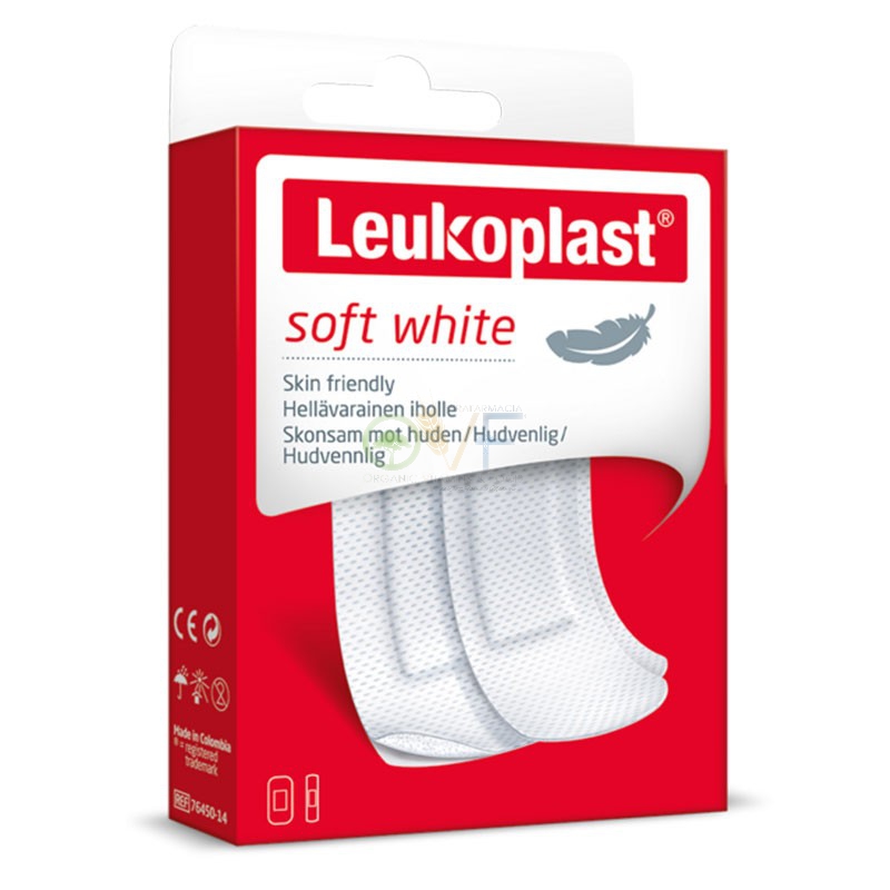 Essity Italy Leukoplast Soft White 20pz Ass