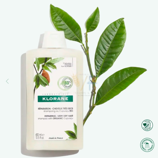 Klorane Shampoo al Cupuau Bio 400ml