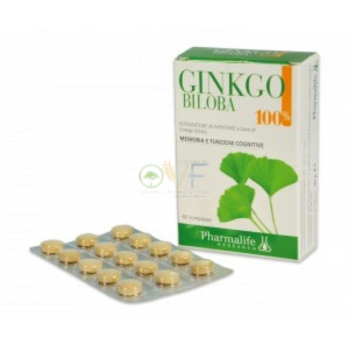 Pharmalife Research Ginkgo Biloba 100% 60cpr