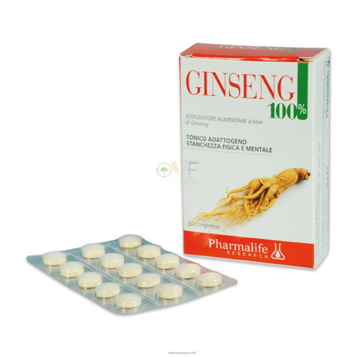 Pharmalife Research Ginseng 100% 60cpr