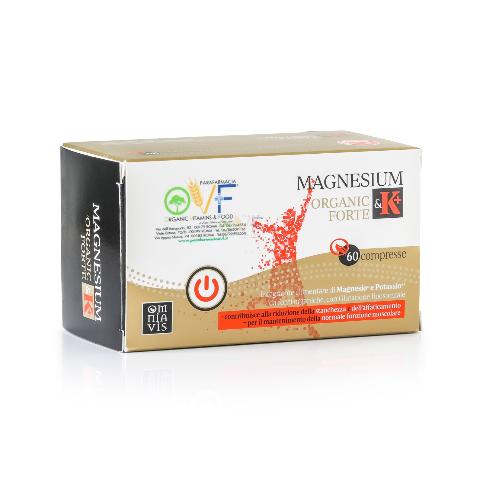 Ovf Magnesio Potassio e Glutatione 60cpr