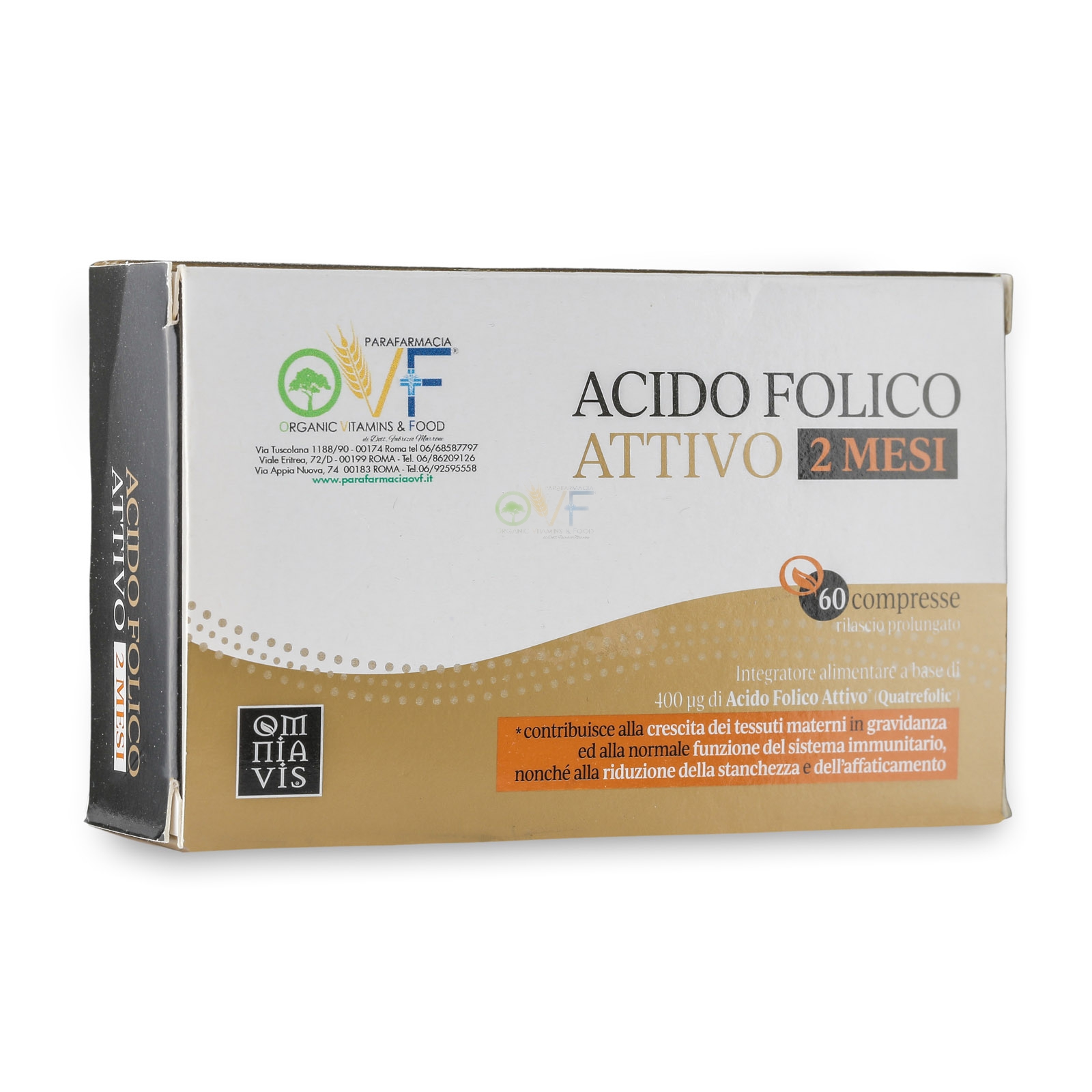 Ovf Acido Folico Attivo 60cpr
