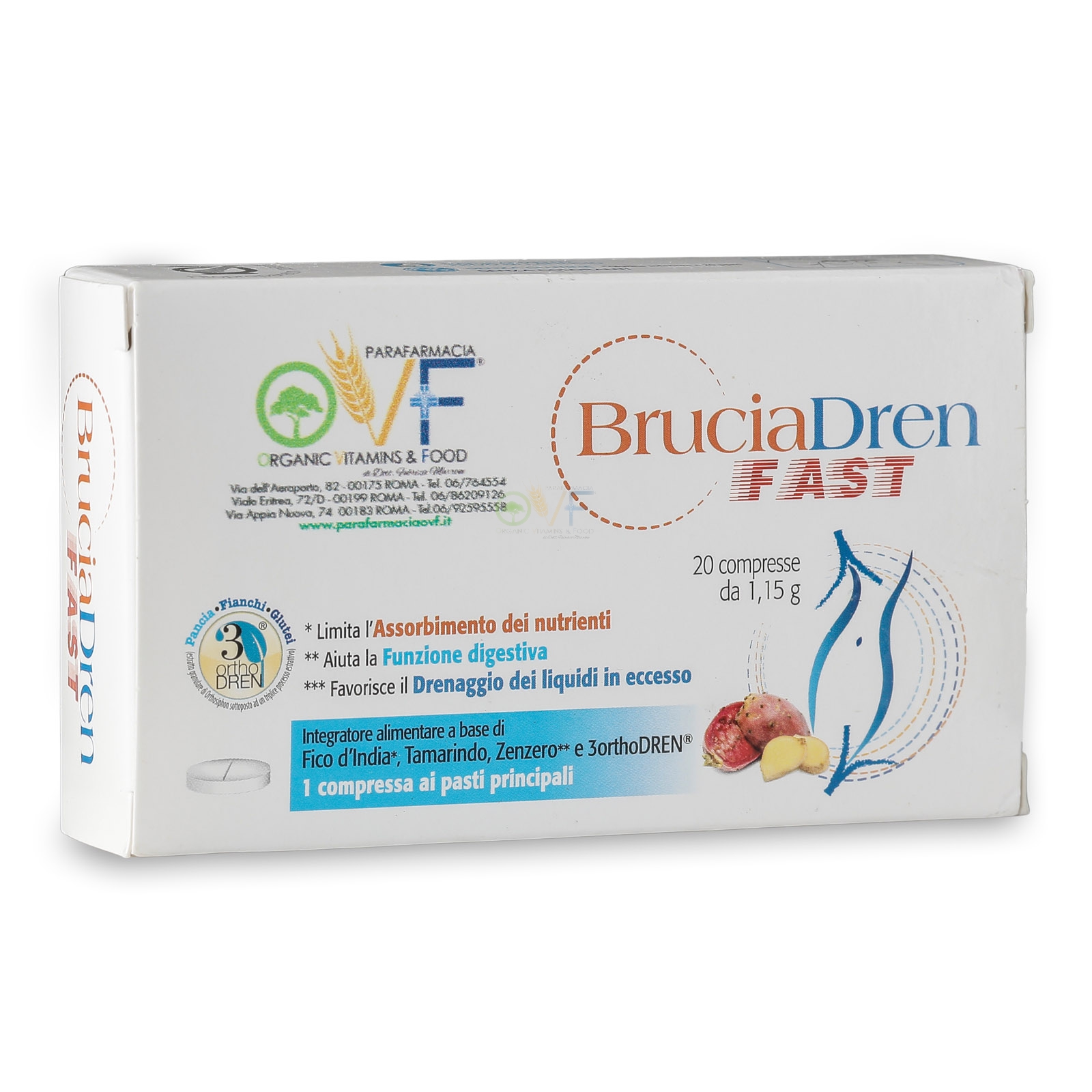 Ovf Bruciadren Fast 20cpr