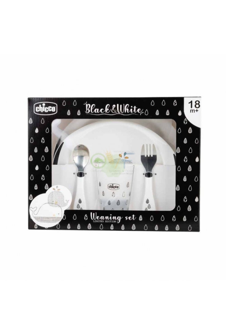 Chicco (artsana) Ch Set Pappa B&w 18m+ Whales