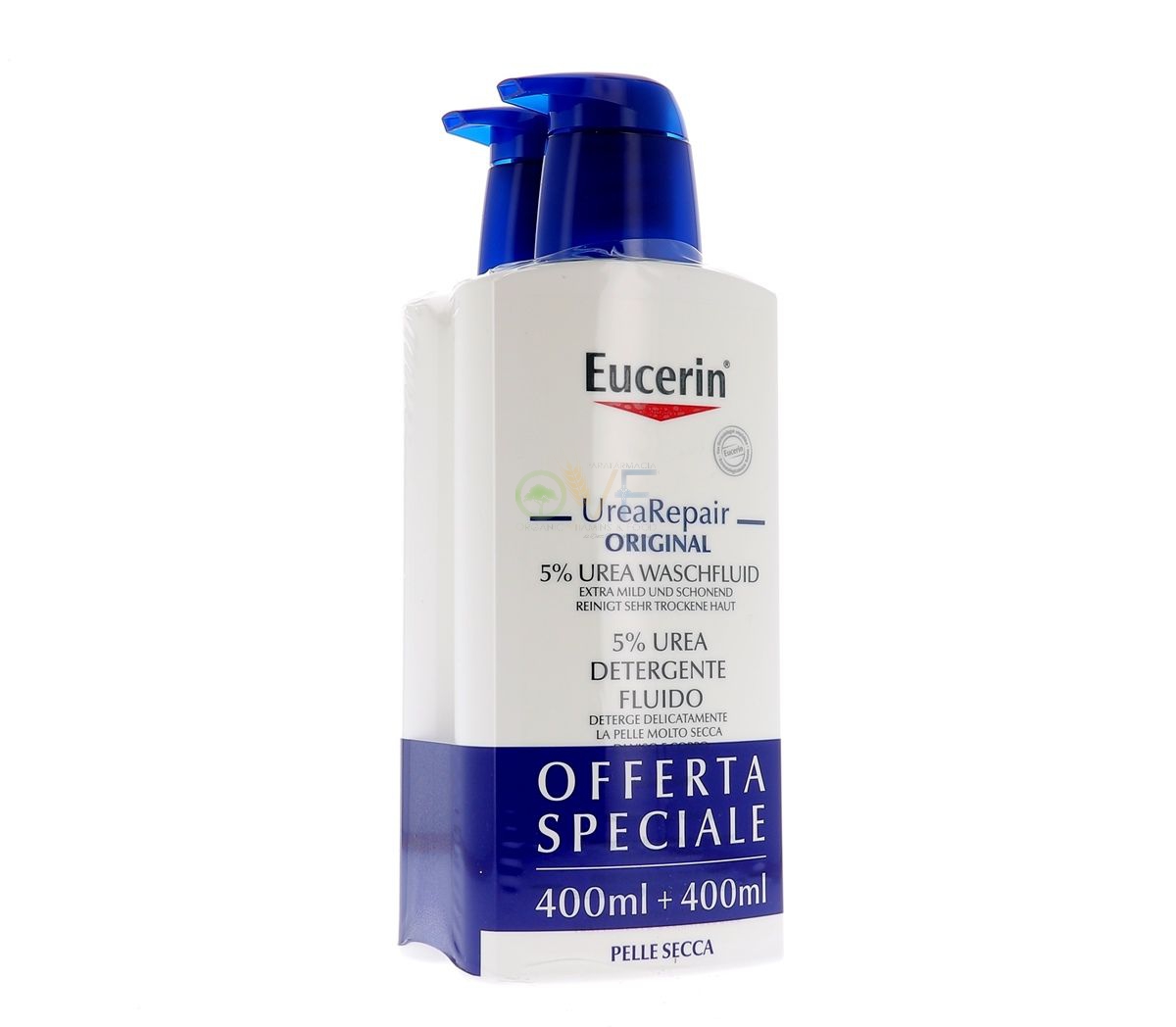 Beiersdorf Eucerin Bipac Urea 5% Det400ml