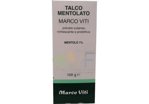 Marco Viti Farmaceutici Talco Mentolato Viti 100g