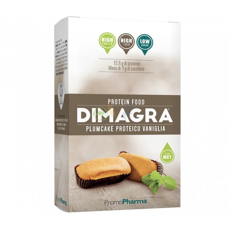 Promopharma Dimagra Plumcake Vaniglia 140g
