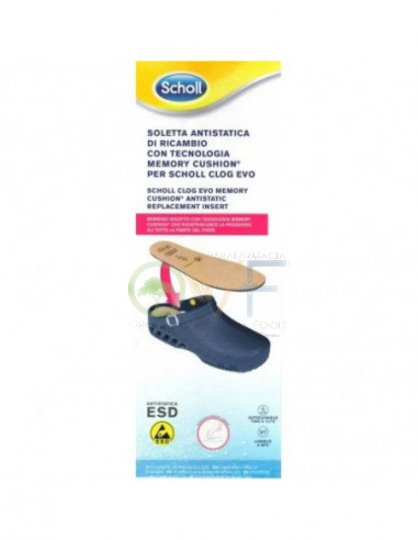 Scholl Clog Evo Mem Cus Uni Tau 36-37