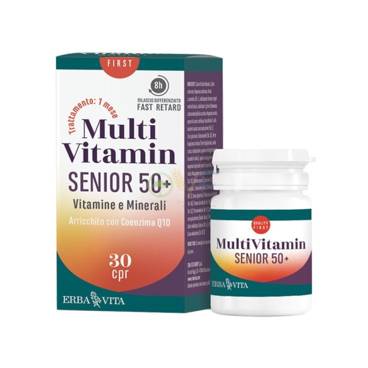 Erba Vita Group Multi Vitamin Senior 50+ 30cpr