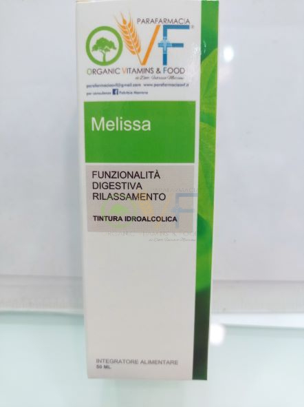 Ovf Melissa Tintura idroalcolica 50ml
