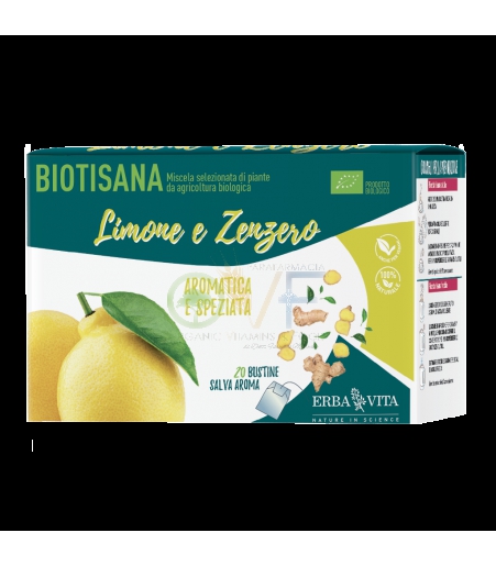 Erba Vita Group Biotisana Limone E Zenz 20bust