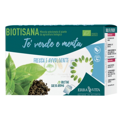 Erba Vita Group Biotisana Te Verde Menta20bust