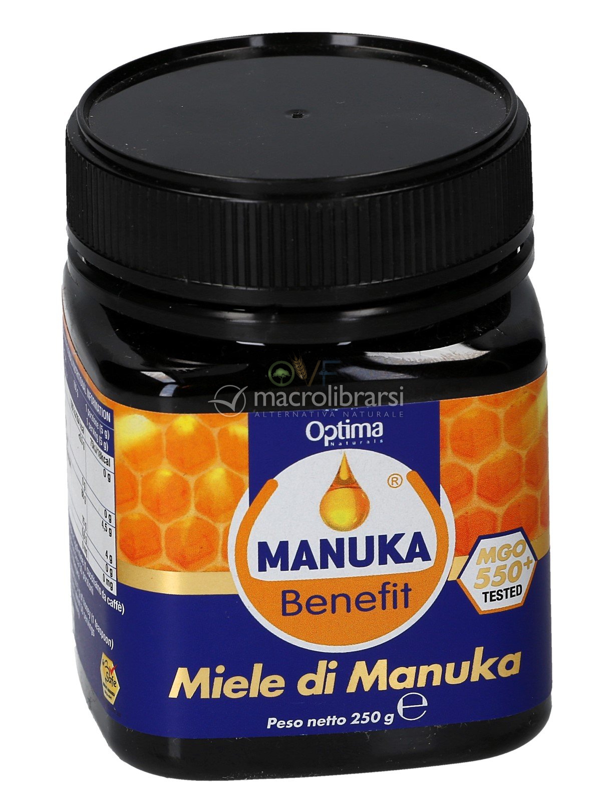 Manuka Benefit Miele 550+ Mgo