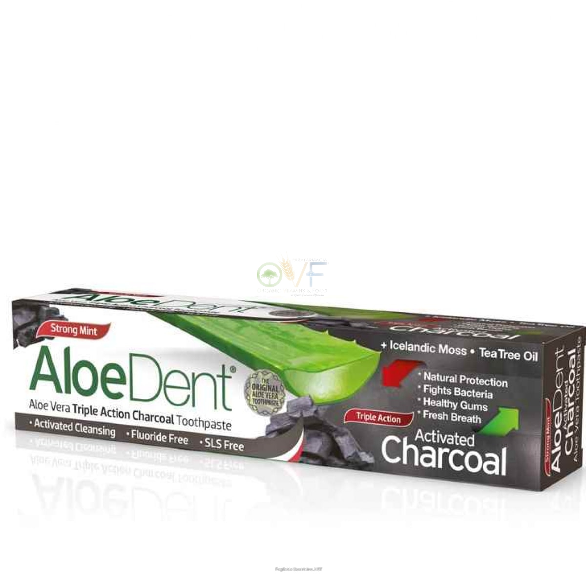 Optima Aloedent Triple Action Charcoa